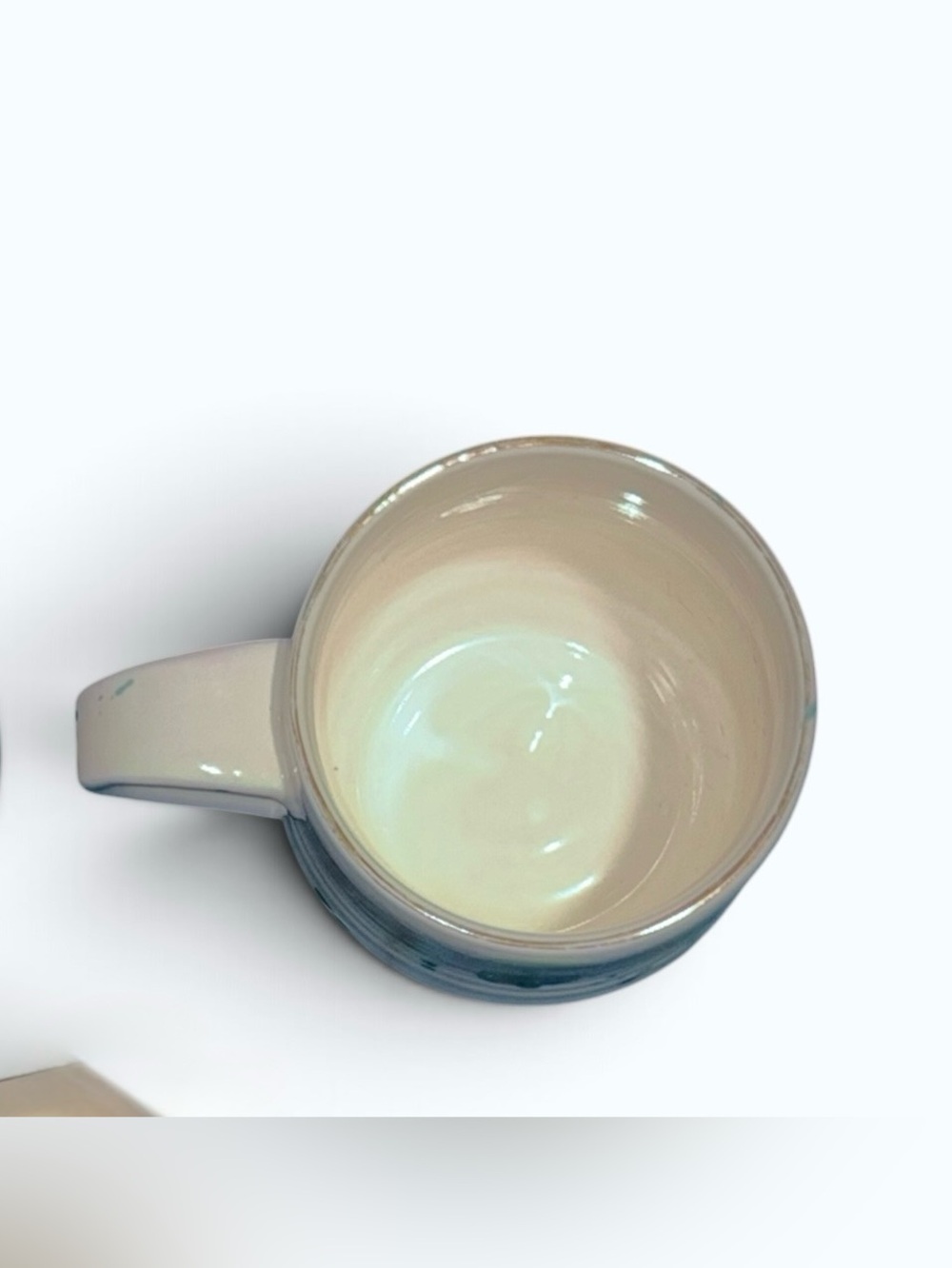 Retired Anthropologie Suite One Studio Mimira Mug in Mint & Gold MSRP $48 - Picture 6 of 6